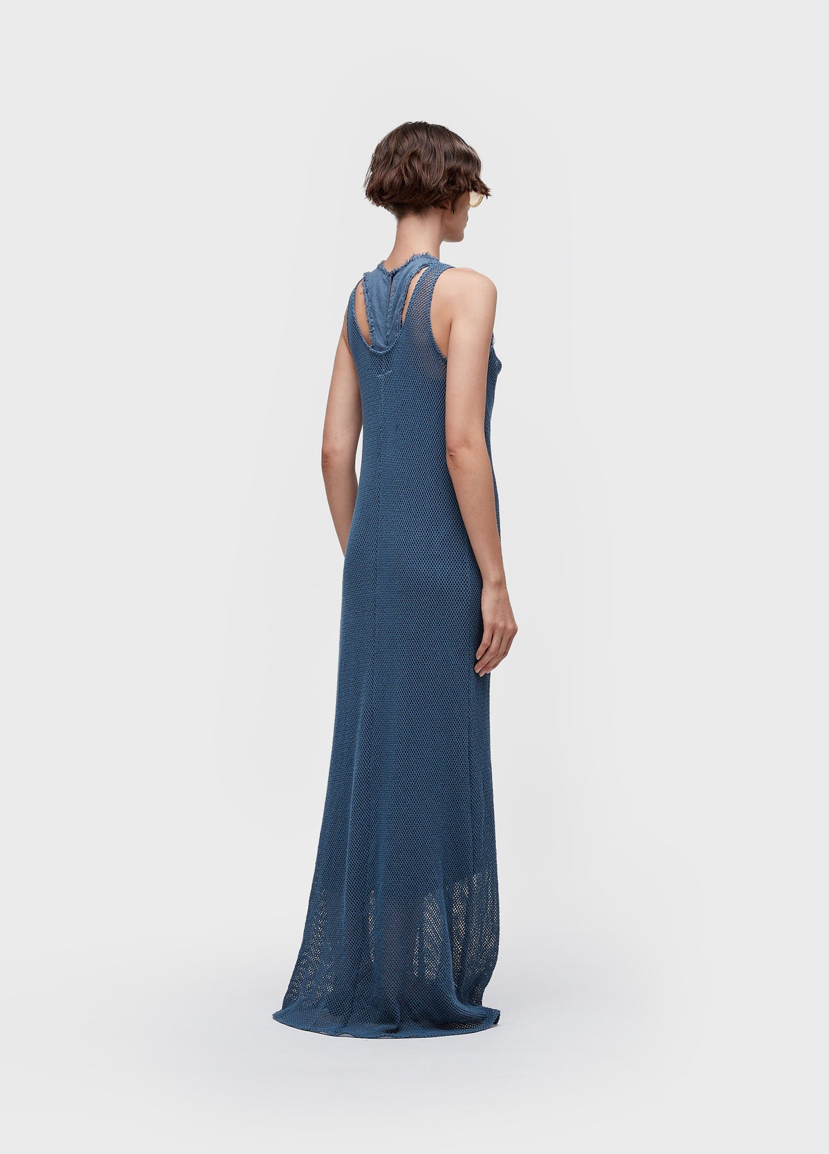 VESTIDO REGATA MIXED FABRICS