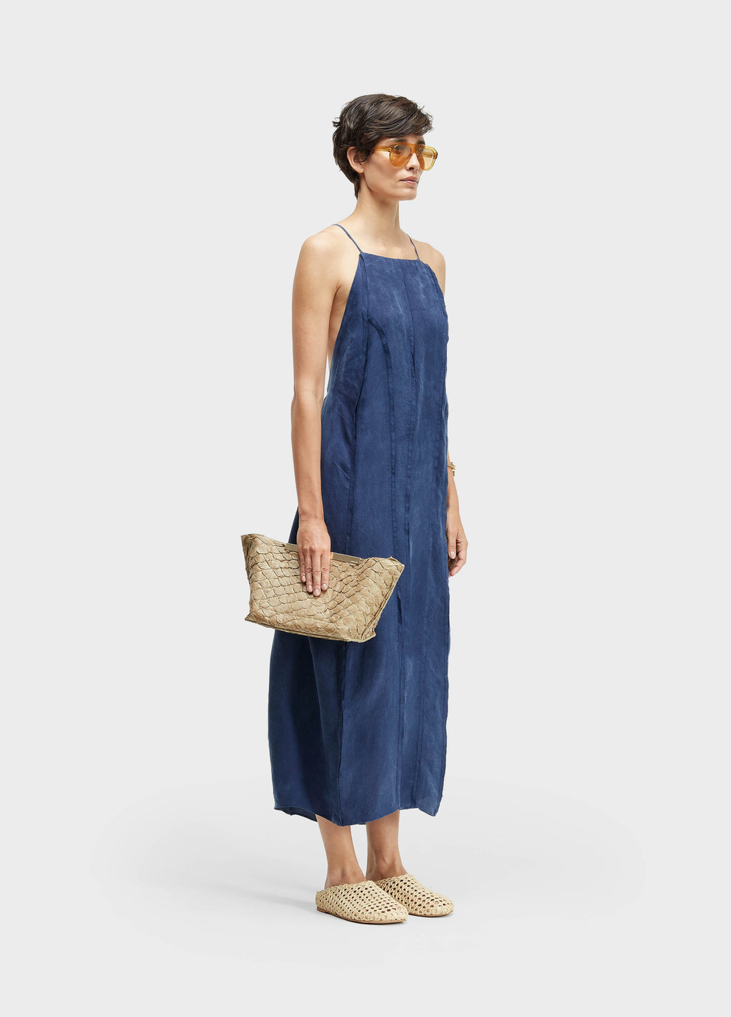 Bolsa Pirarucu Itê Palha/Dourado – Osklen – foto 6