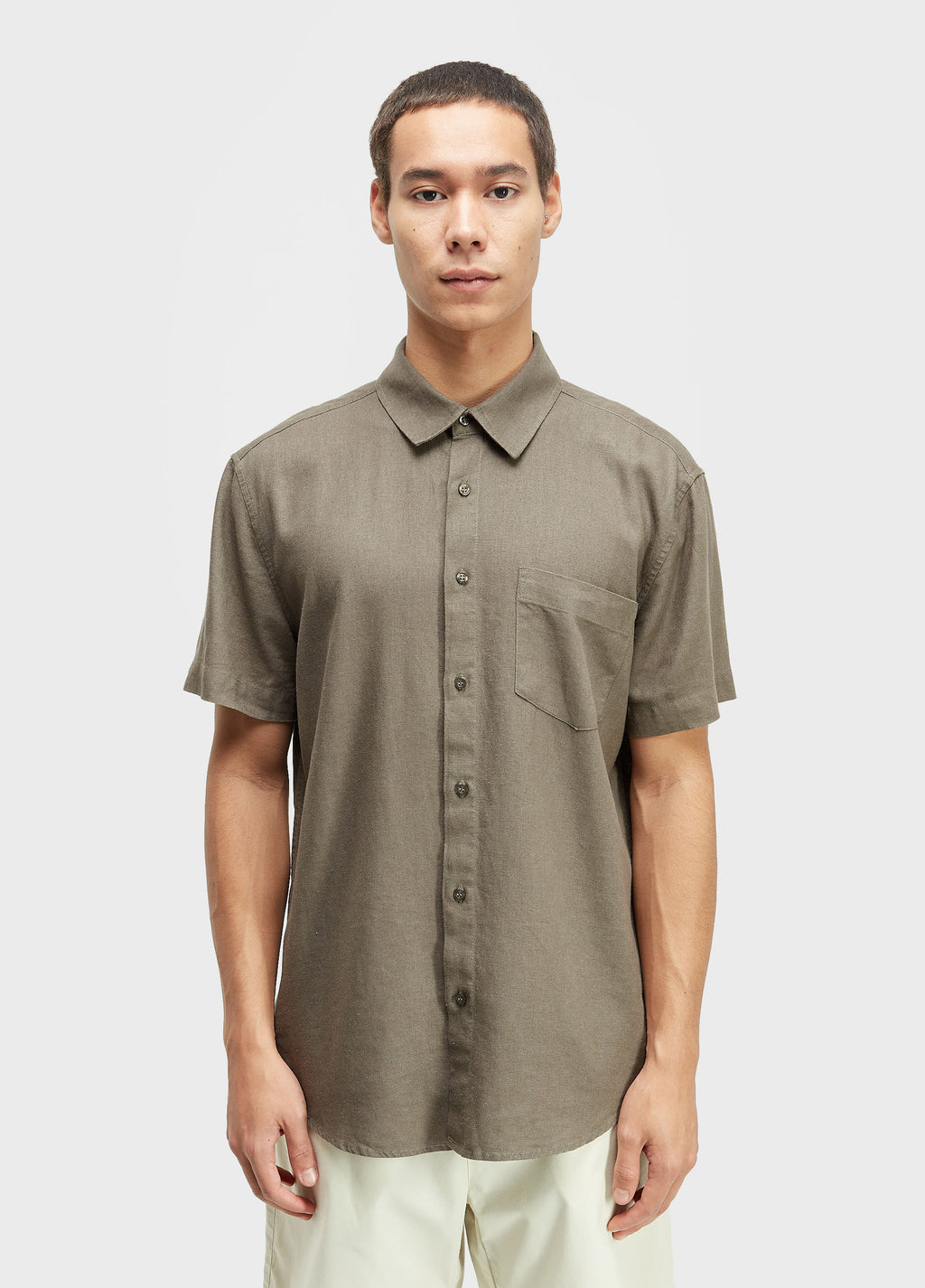 Camisa Linen Casual Soft MC Charuto – Osklen – foto 1