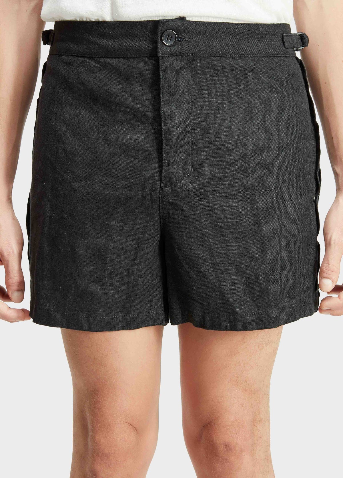 SHORT BRITT PRANCHÃO PLEATS LINEN
