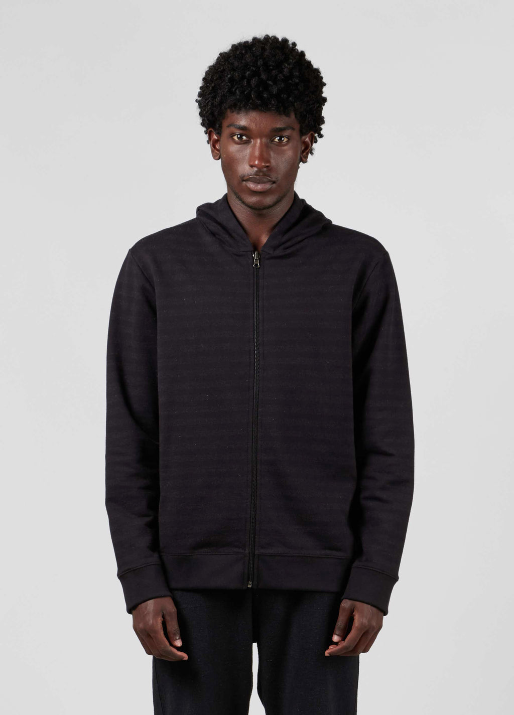 CASACO DOUBLE STRIPPED HOOD ZIPPER