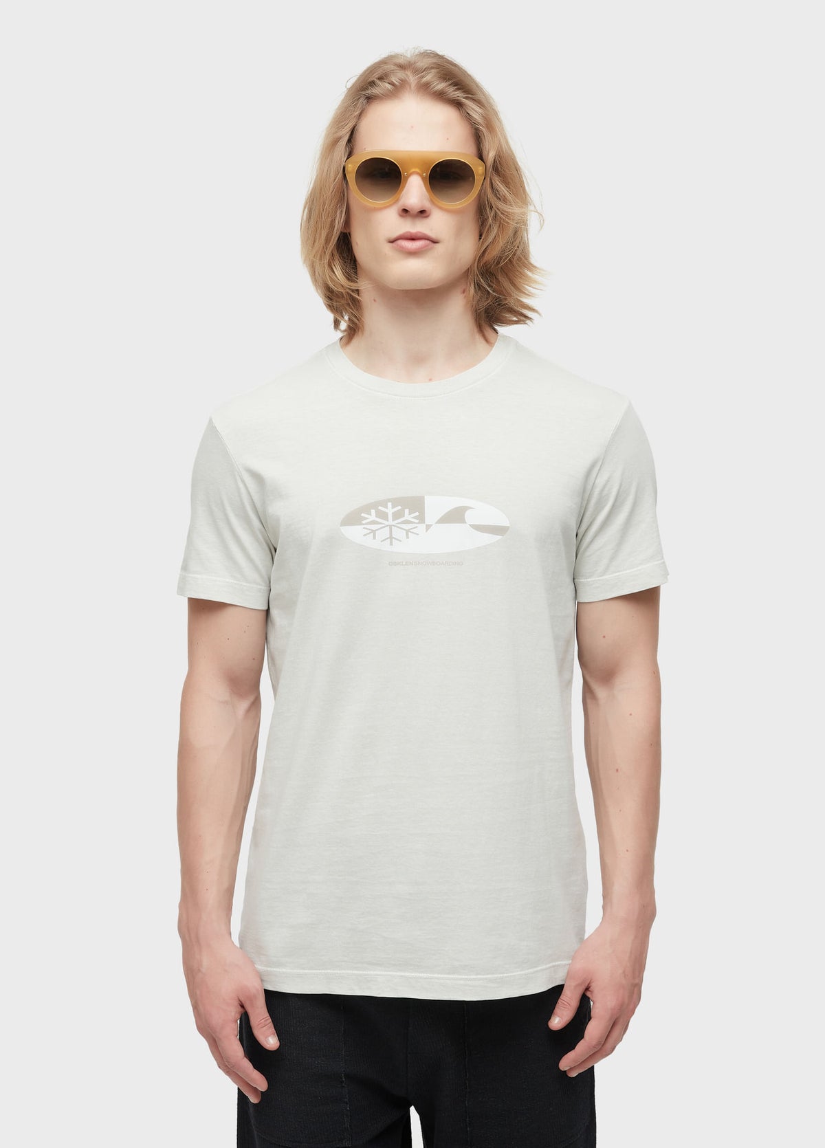 T-SHIRT STONE CRISTAL ONDA SNOW MC