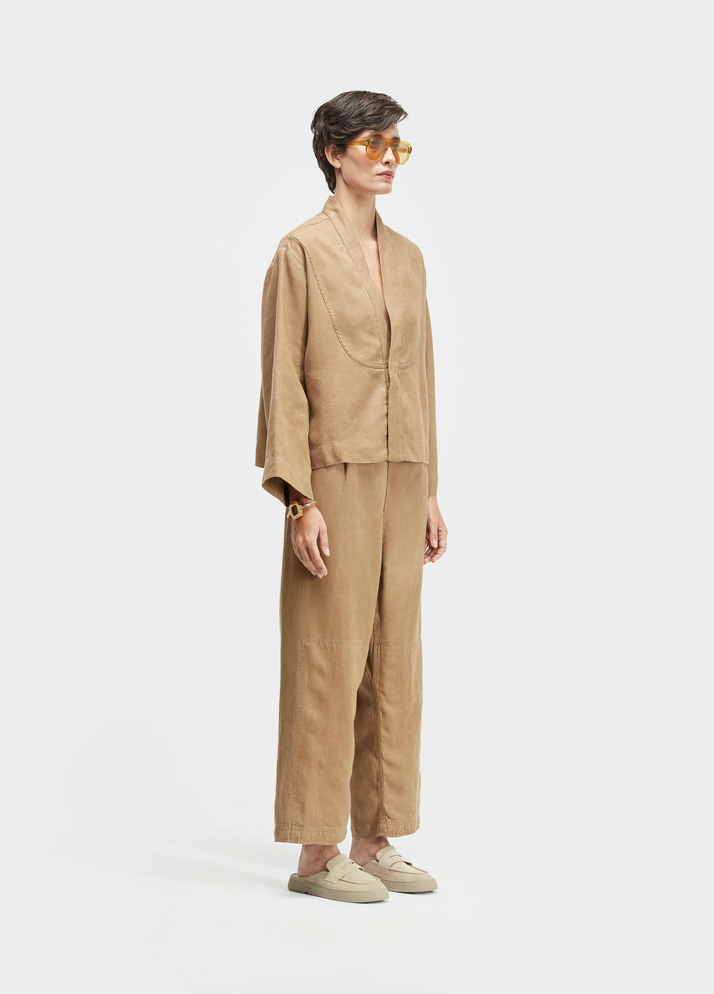 Calça Judô Linen Cacau – Osklen – foto 1