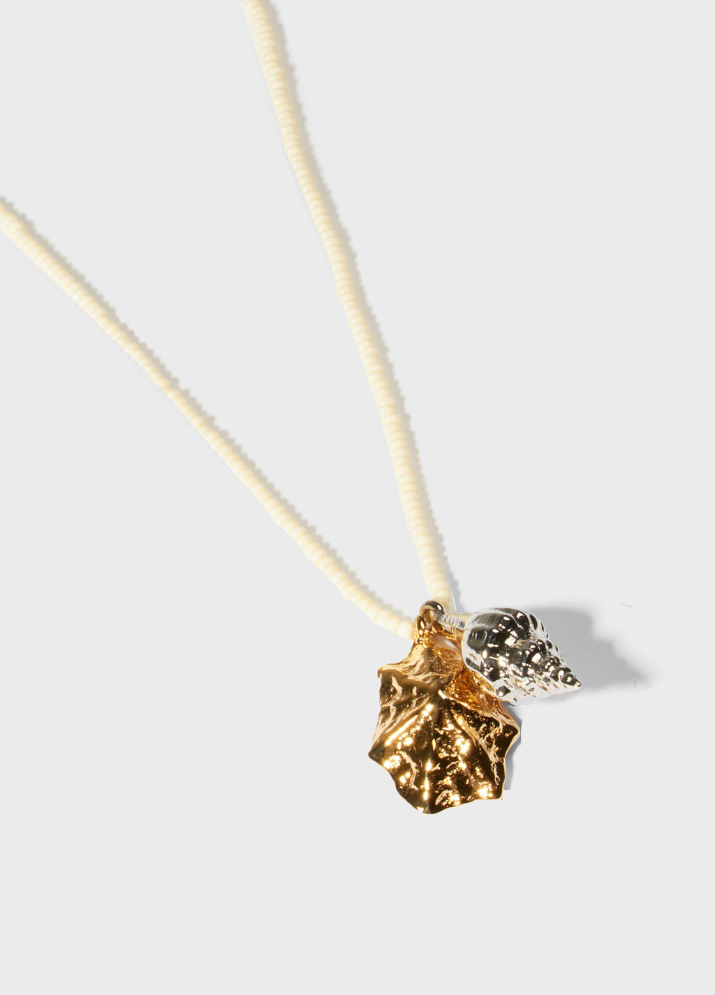Colar Micro Concha Dourado/Prata – Osklen – foto 2