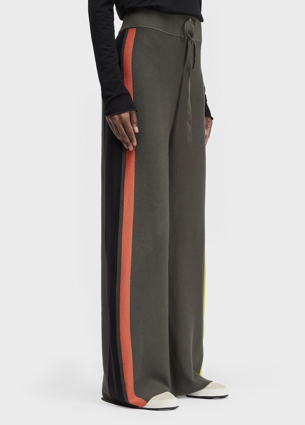 Calça Tricot Listrado Marrom – Osklen – foto 3