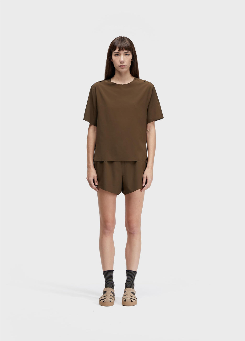 Short Superlight Marrom Onix – Osklen – foto 1
