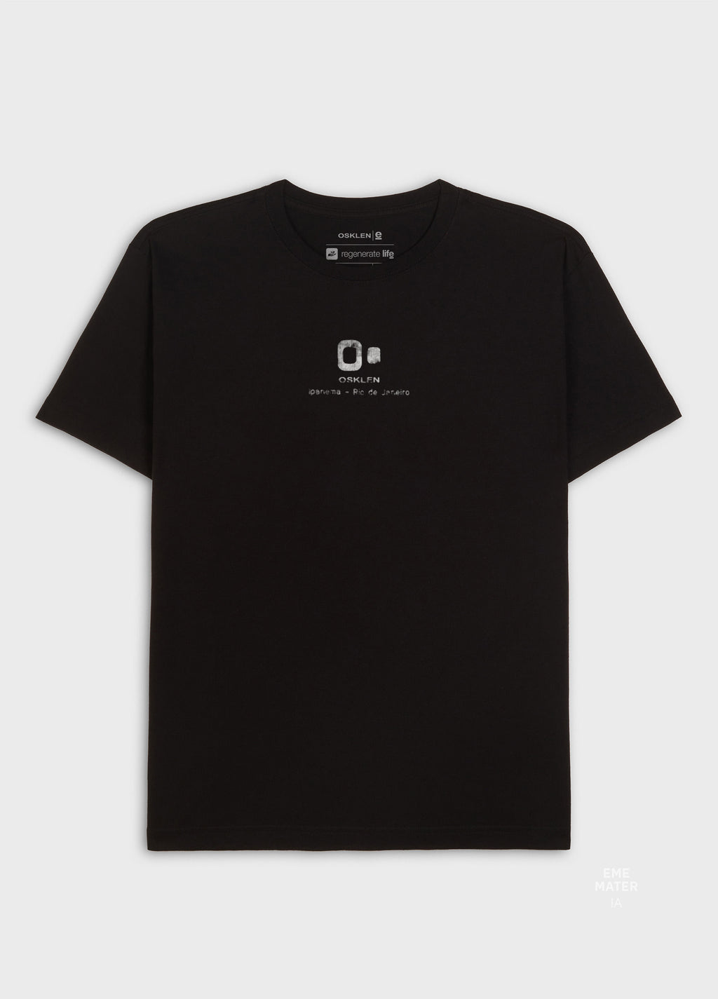T-Shirt Vintage New Icon Ipanema MC Preto – Osklen – foto 1