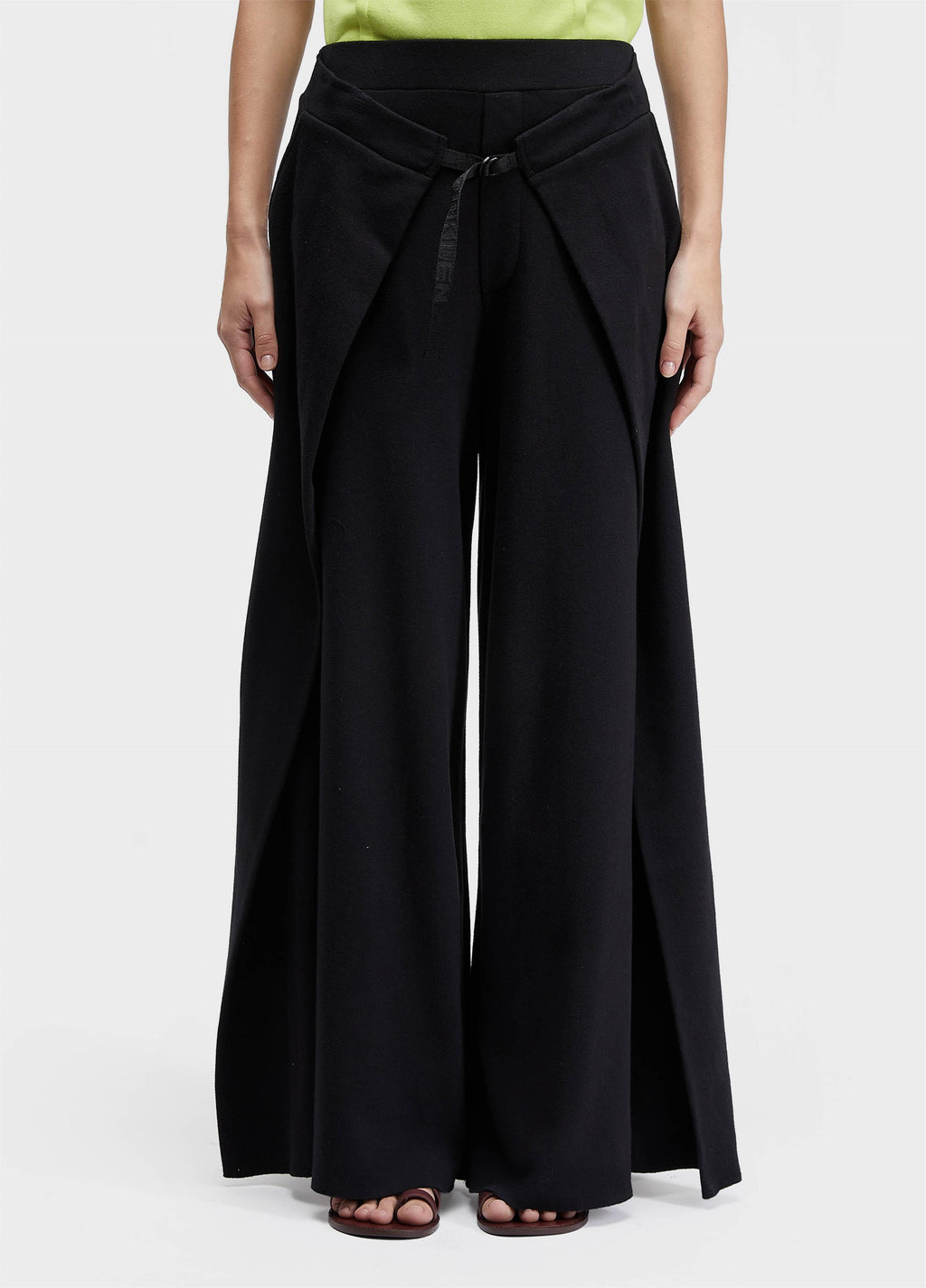 Calça Transpasse Over Preto – Osklen – foto 2
