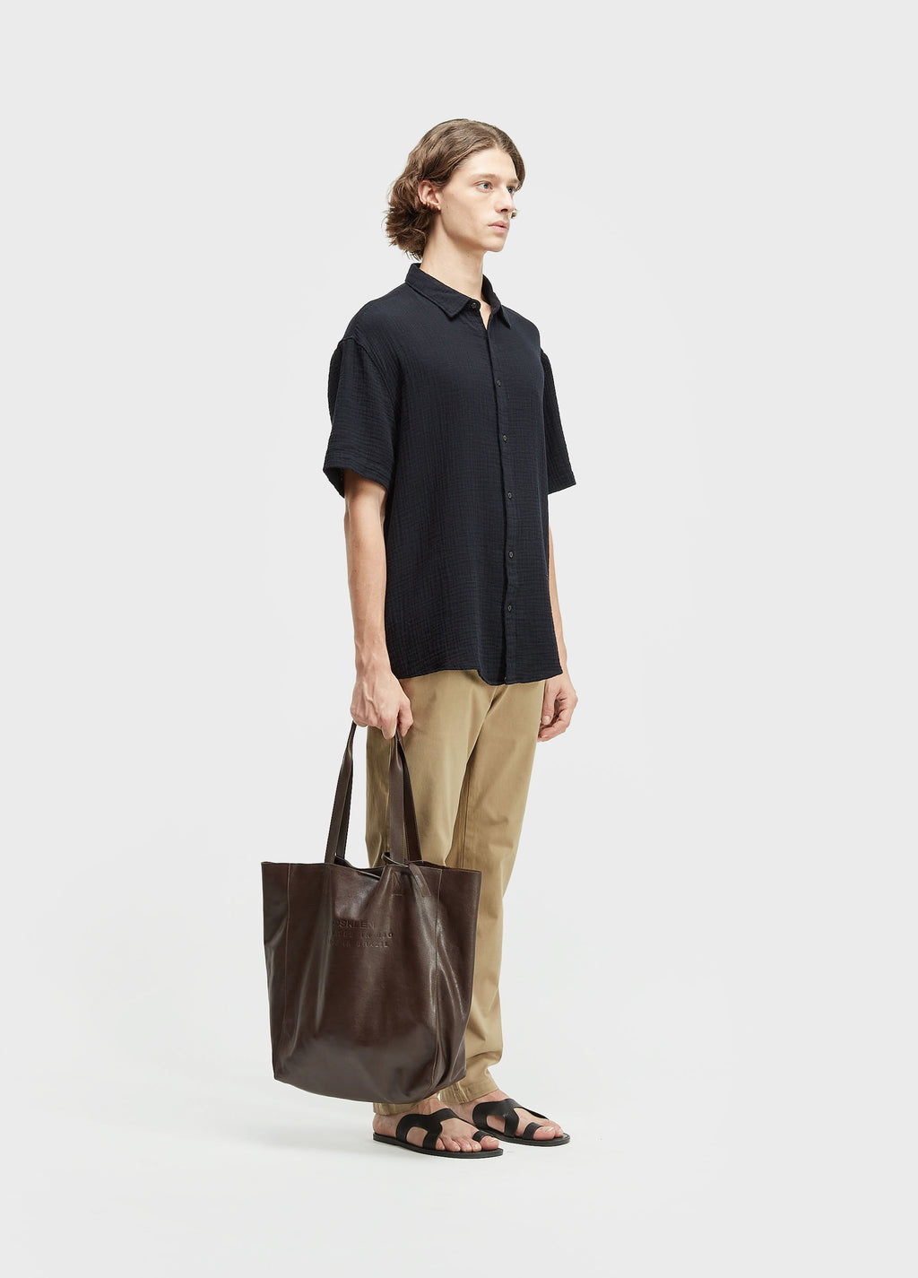 Camisa Cotton Wavy MC Preto – Osklen – foto 2