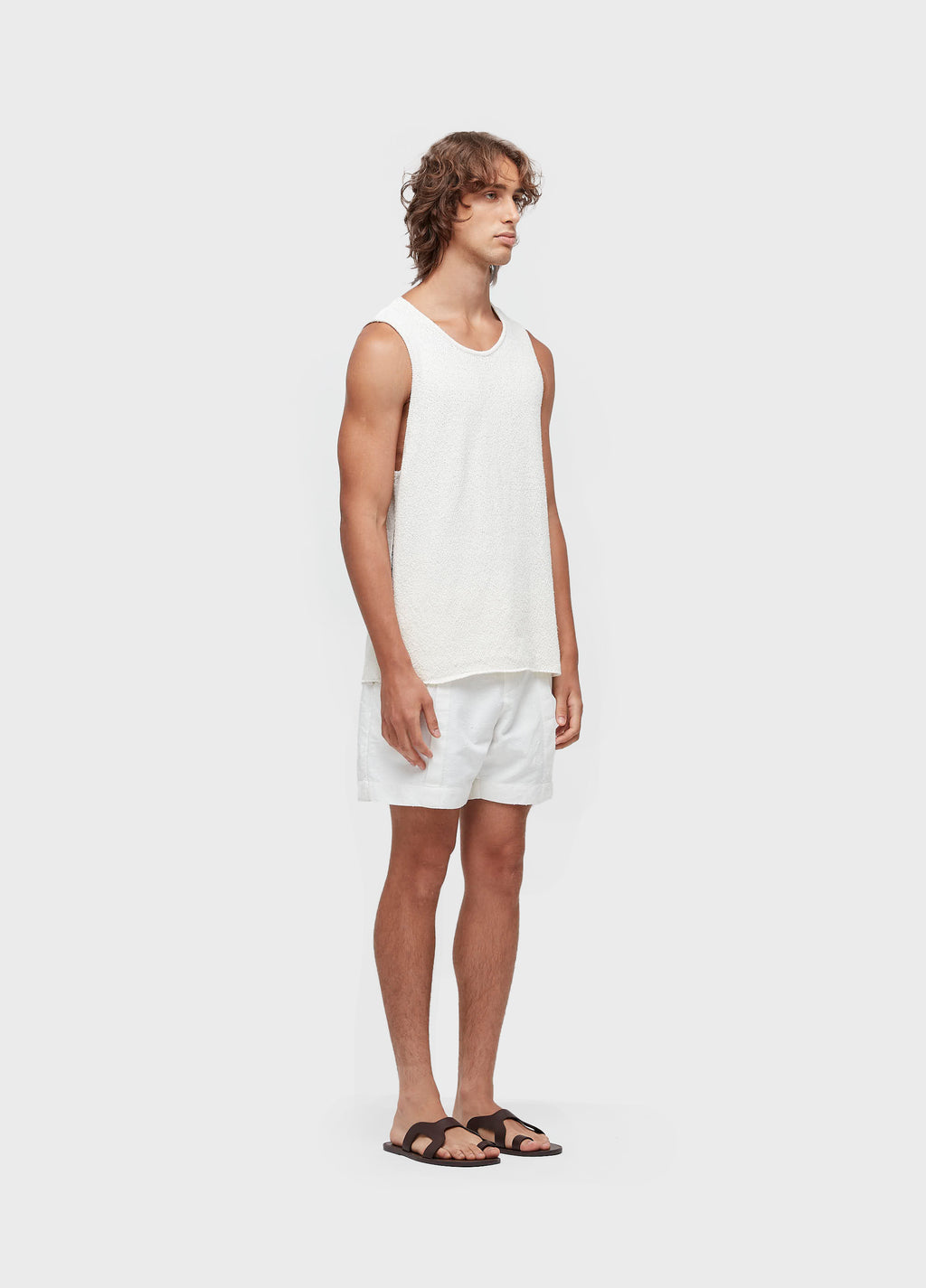Bermuda Flow Pleats Texture Off-White – Osklen – foto 4