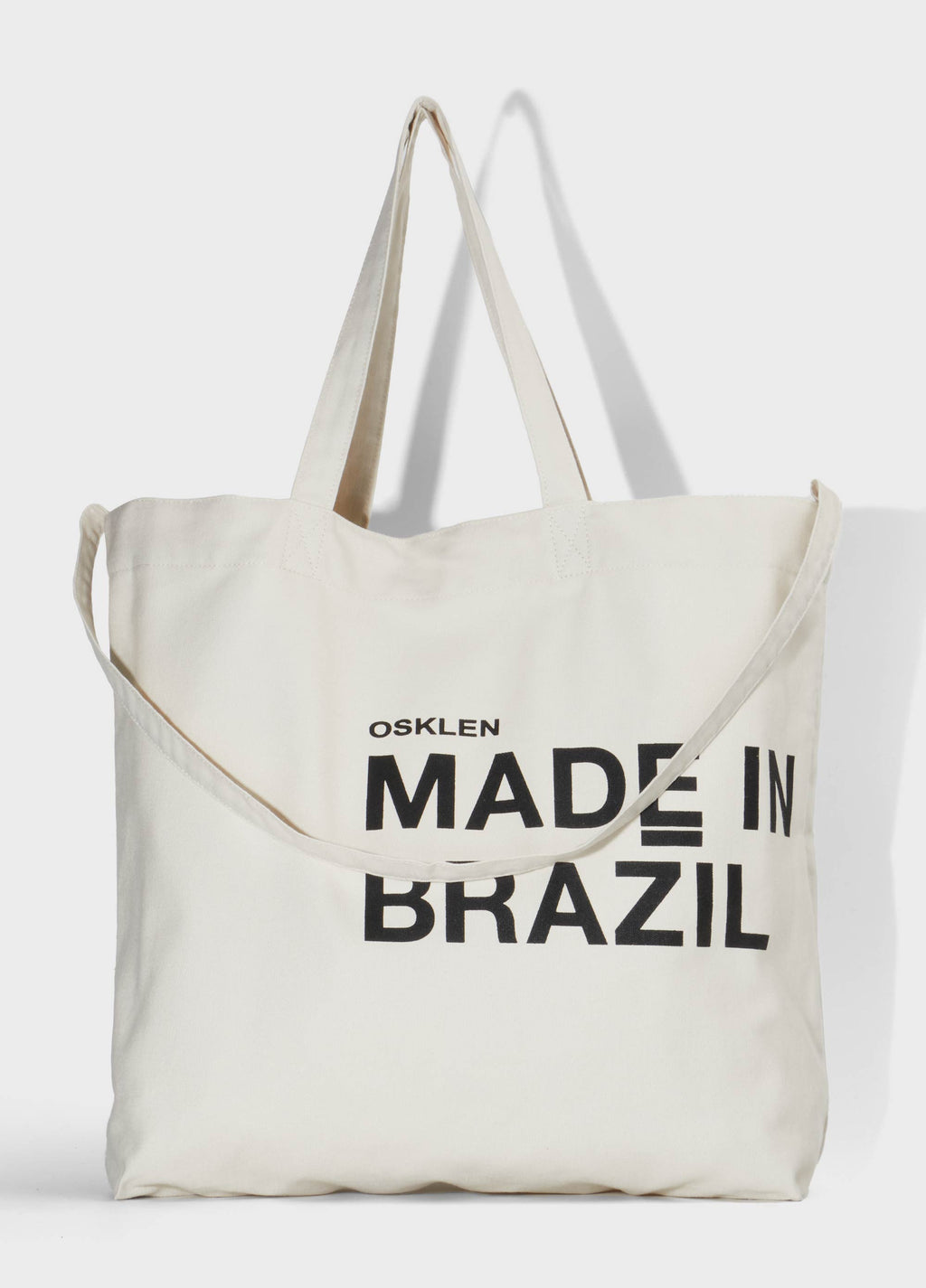 Bolsa Tote Made in Brazil Cru/Preto – Osklen – foto 3