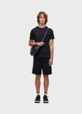 Bermuda Tricot Over Stripes Preto/Off-White – Osklen – foto 1