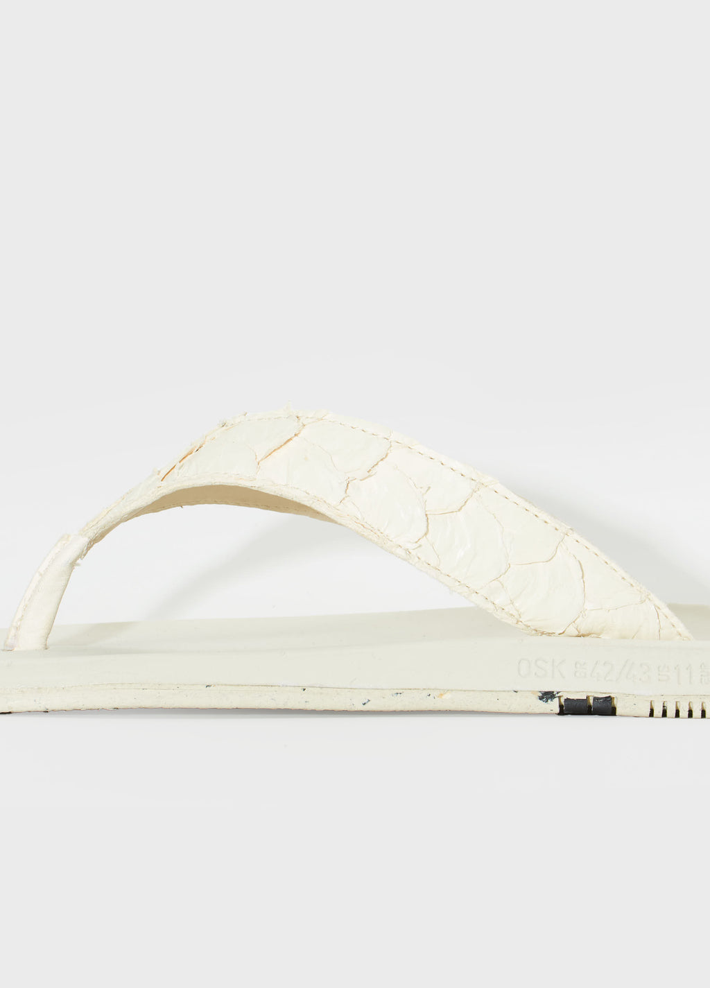Sandália Osklen Pirarucu M Off-White – foto 5