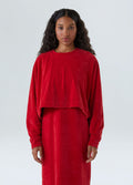 CASACO CROPPED PLUSH
