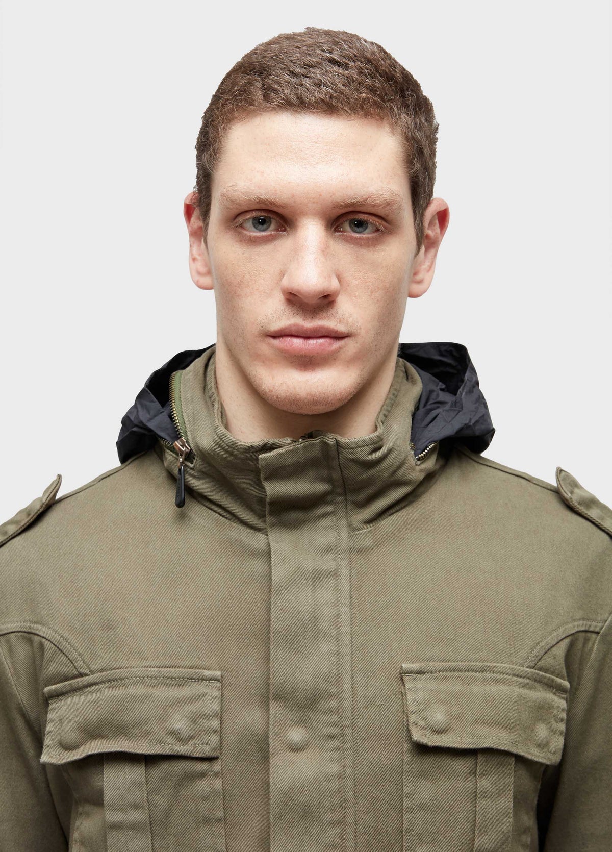 PARKA POCKETS GOLA ALTA