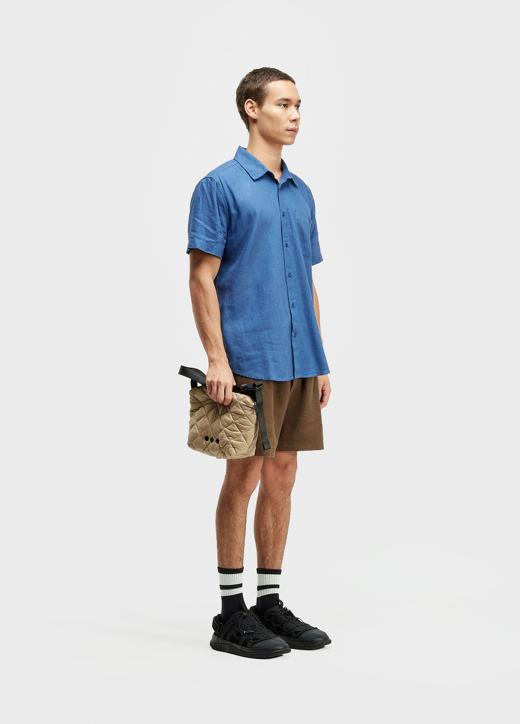 Camisa Linen Casual Soft MC Indigo Medio – Osklen – foto 2