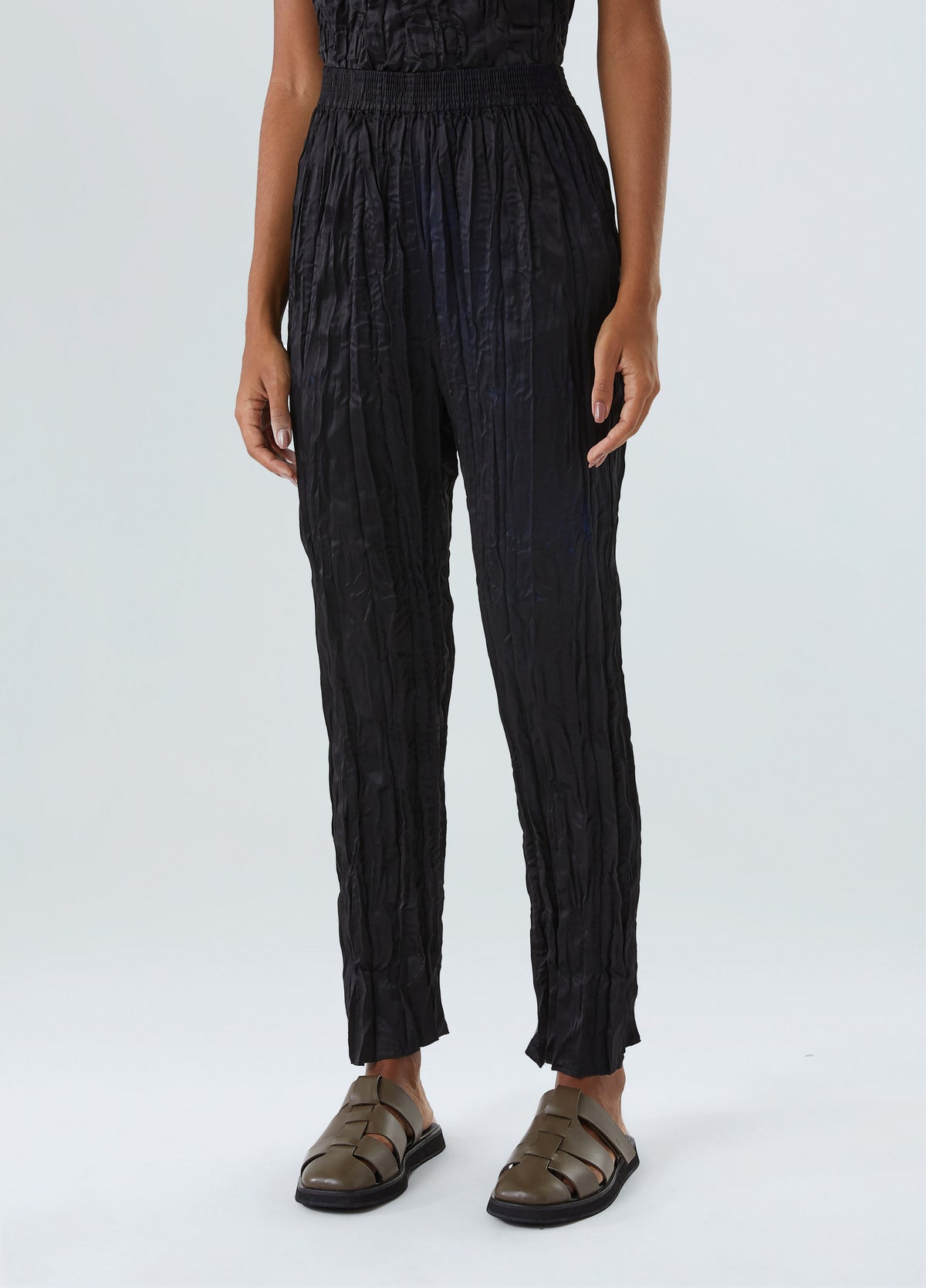 CALÇA WRINKLED SATIN