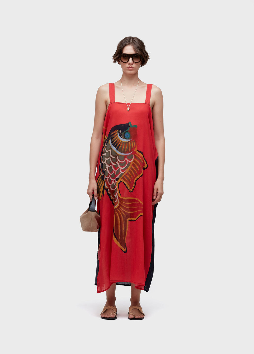 VESTIDO PAREÔ PEIXE RED