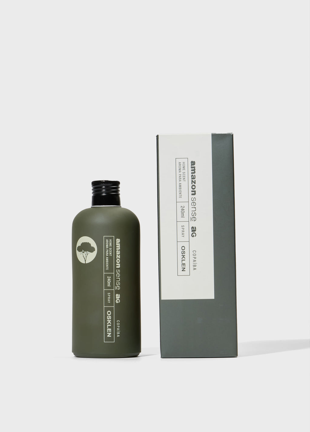 Aroma Spray Amazon Sense 240 ml Transparente – Osklen – foto 1