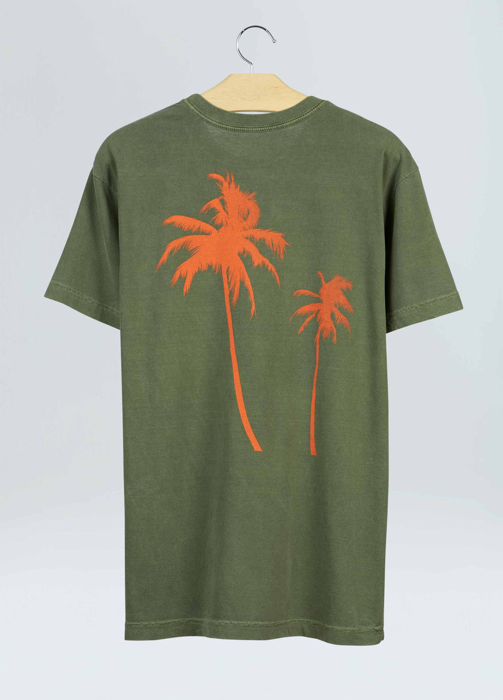 T-Shirt Stone Coqueiros Verde Palmeira – Osklen – foto 2