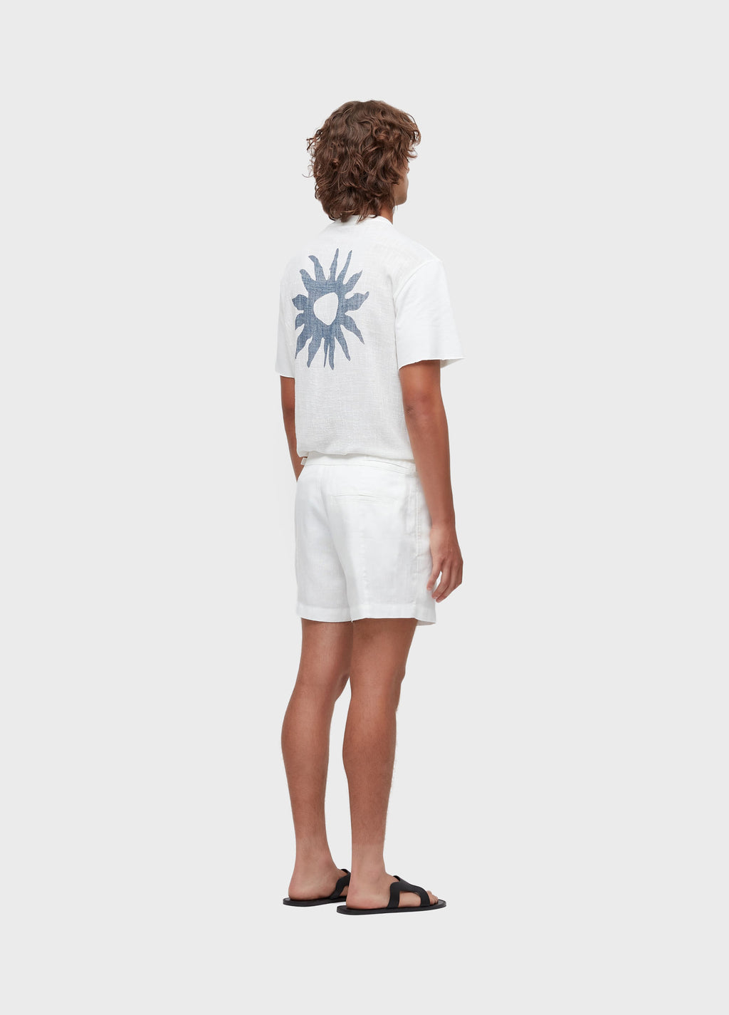 Short Linen Britt Branco – Osklen – foto 5