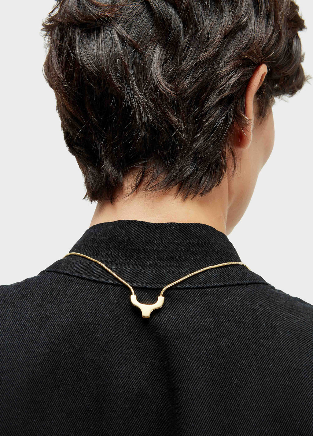 Colar Escapulário Ipa Simples Dourado – Osklen – foto 5