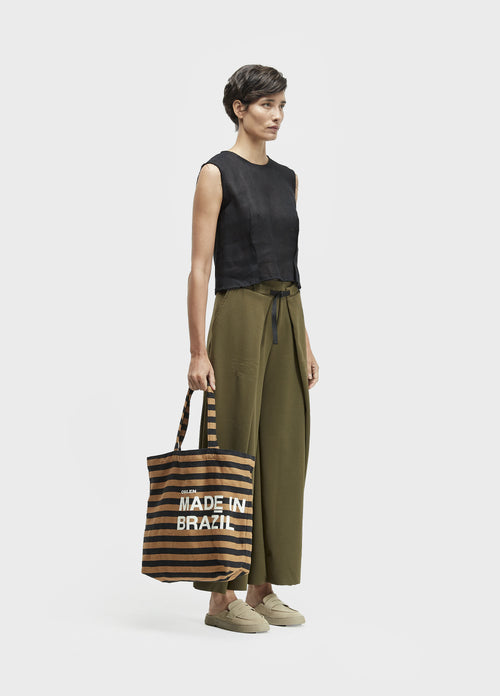 BLUSA SLEEVELESS PENCES LINHO RECICLADO