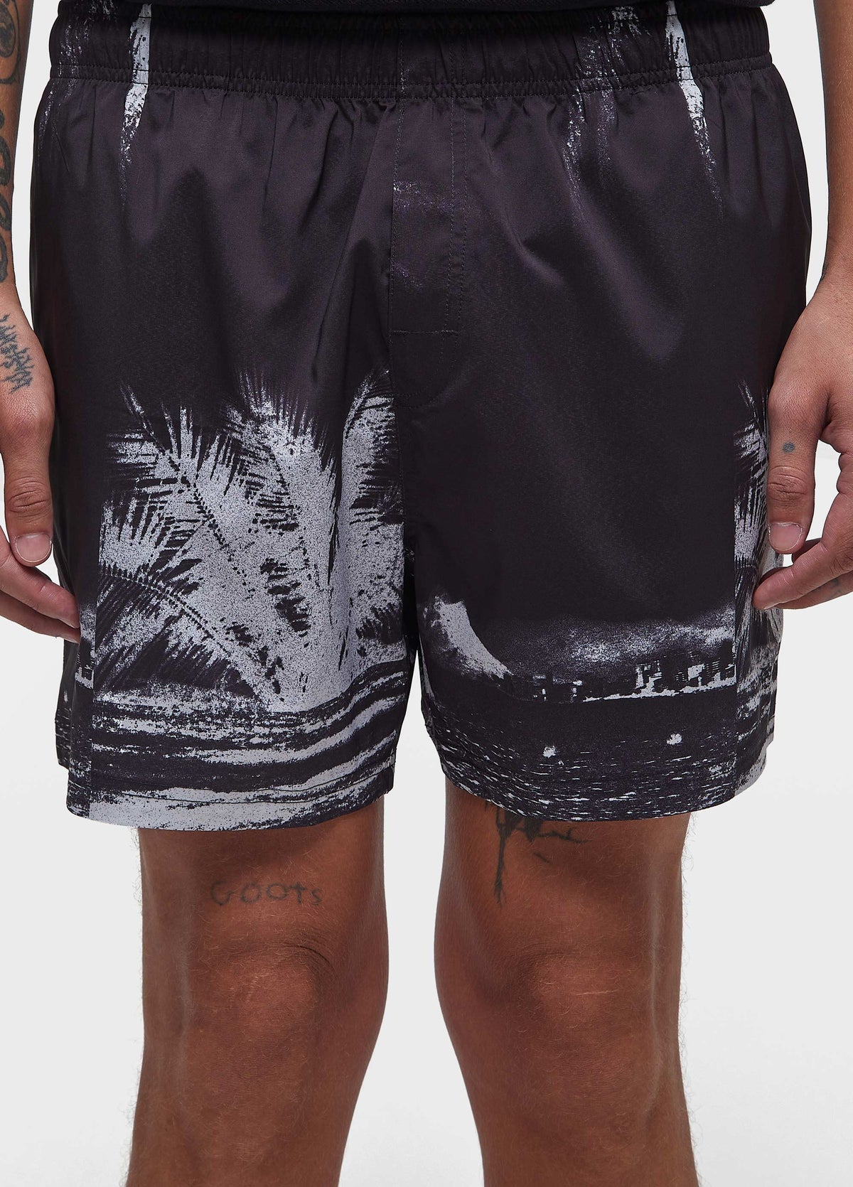 Beach Short Aquaone Paradise Preto/Off-White – Osklen – foto 6
