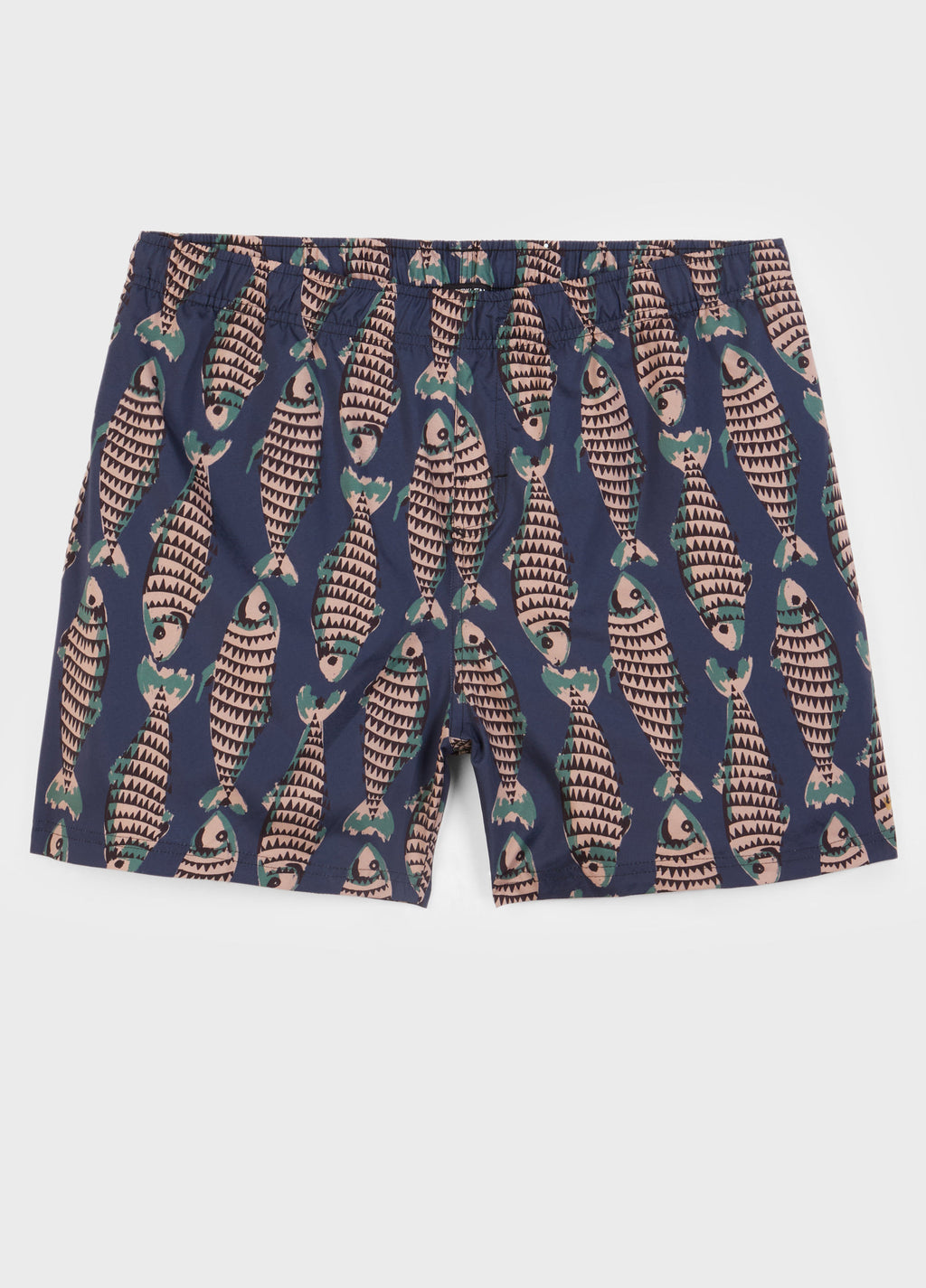 Beach Short Aquaone Fish Flow Marinho/Caqui – Osklen – foto 1