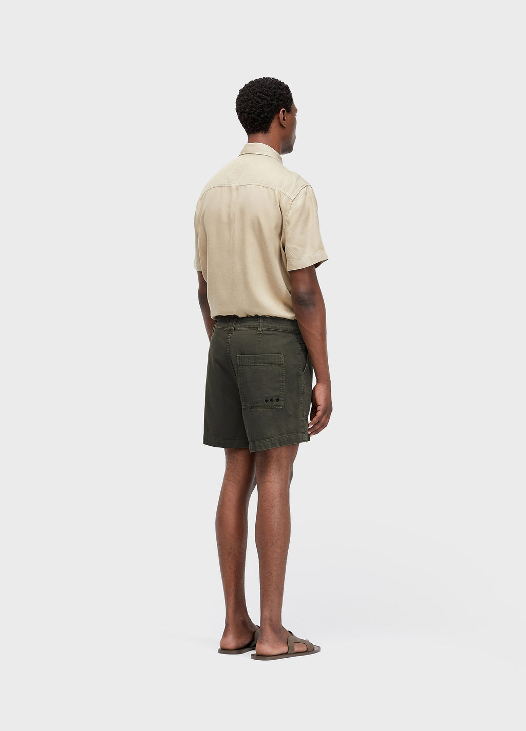Bermuda New Twill Stone Forest – Osklen – foto 5