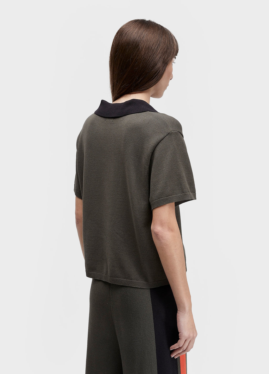 Blusa Polo Tricot Colorfull Winter Marrom – Osklen – foto 4