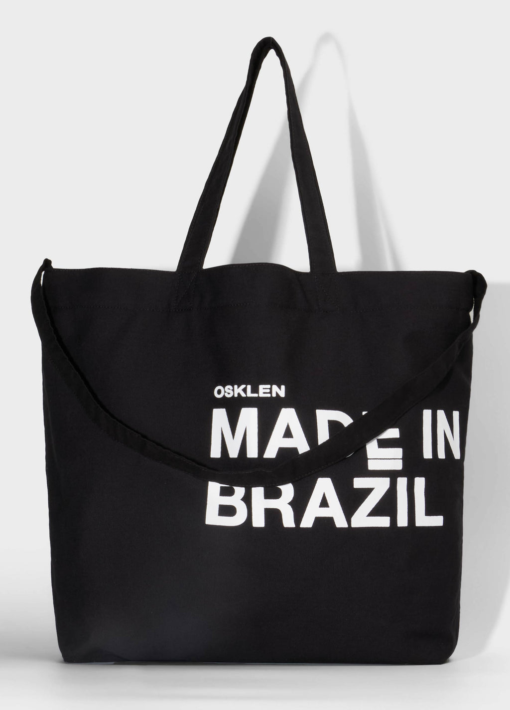 Bolsa Tote Made in Brazil Preto/Off-White – Osklen – foto 3