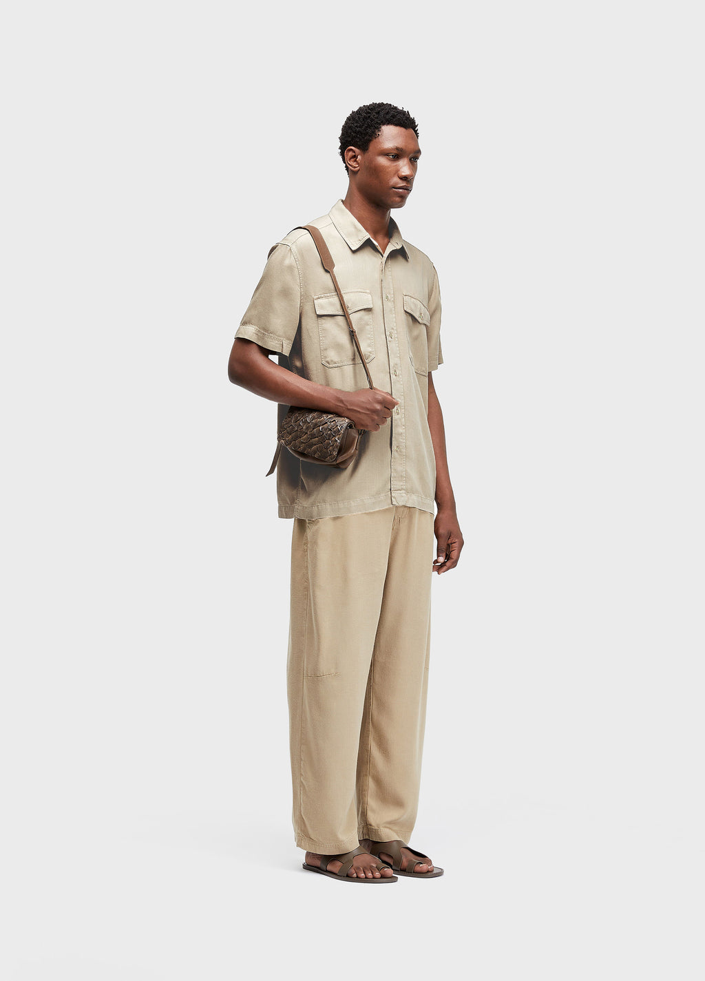 Camisa Used Utility MC Caqui – Osklen – foto 2