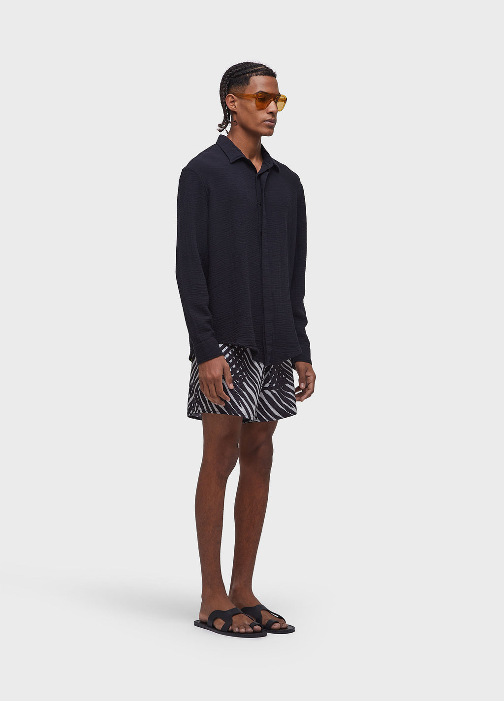 Camisa Cotton Wavy ML Preto – Osklen – foto 5