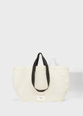 Bolsa Tote Clear Large Off-White/Preto – Osklen – foto 1