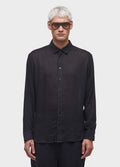 Camisa Linen Recycled ML Preto – Osklen – foto 1