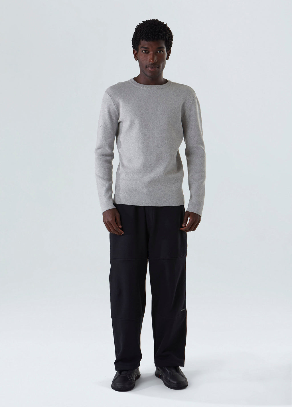 Tricot Solid Cotton Cinza Mescla Claro – Osklen – foto 5