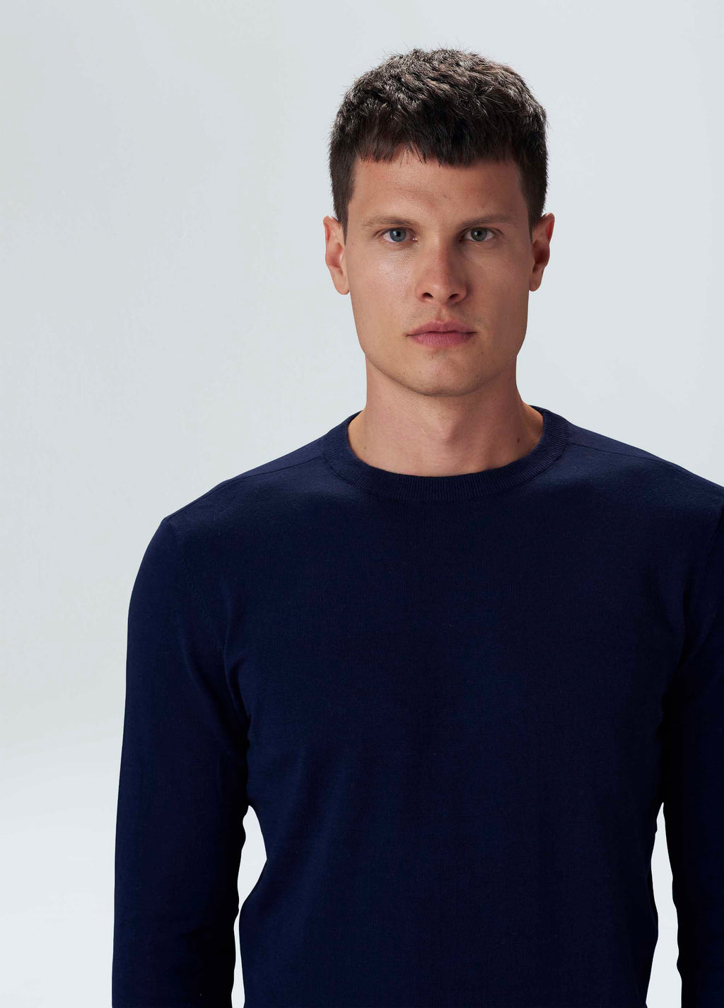 Sweater Tricot Classic Cotton II Marinho – Osklen – foto 4