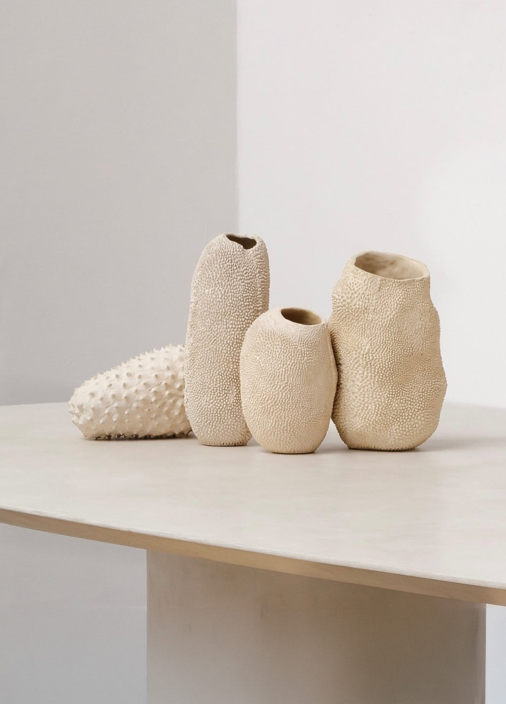 JACA VASE 4 OFF-WHITE