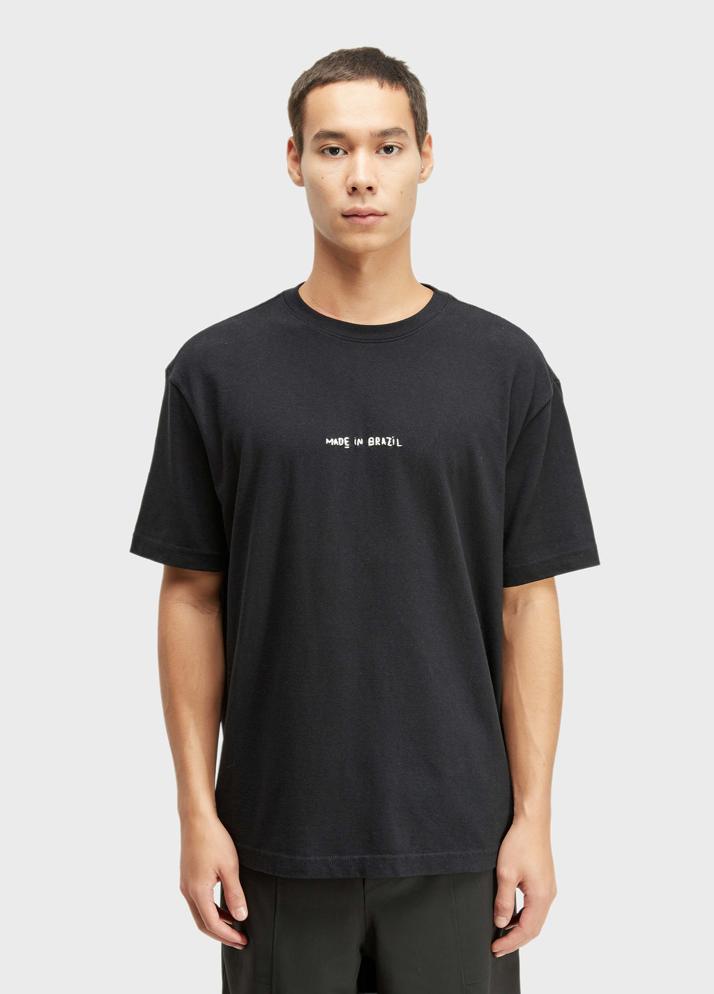 T-Shirt Made In Brazil Bordado MC Preto – Osklen – foto 1