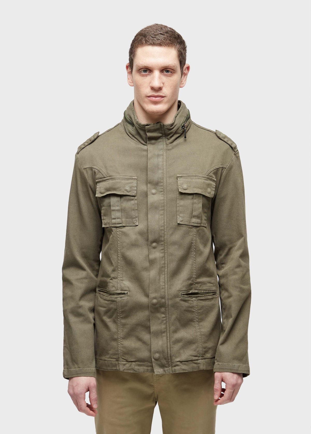 PARKA POCKETS GOLA ALTA