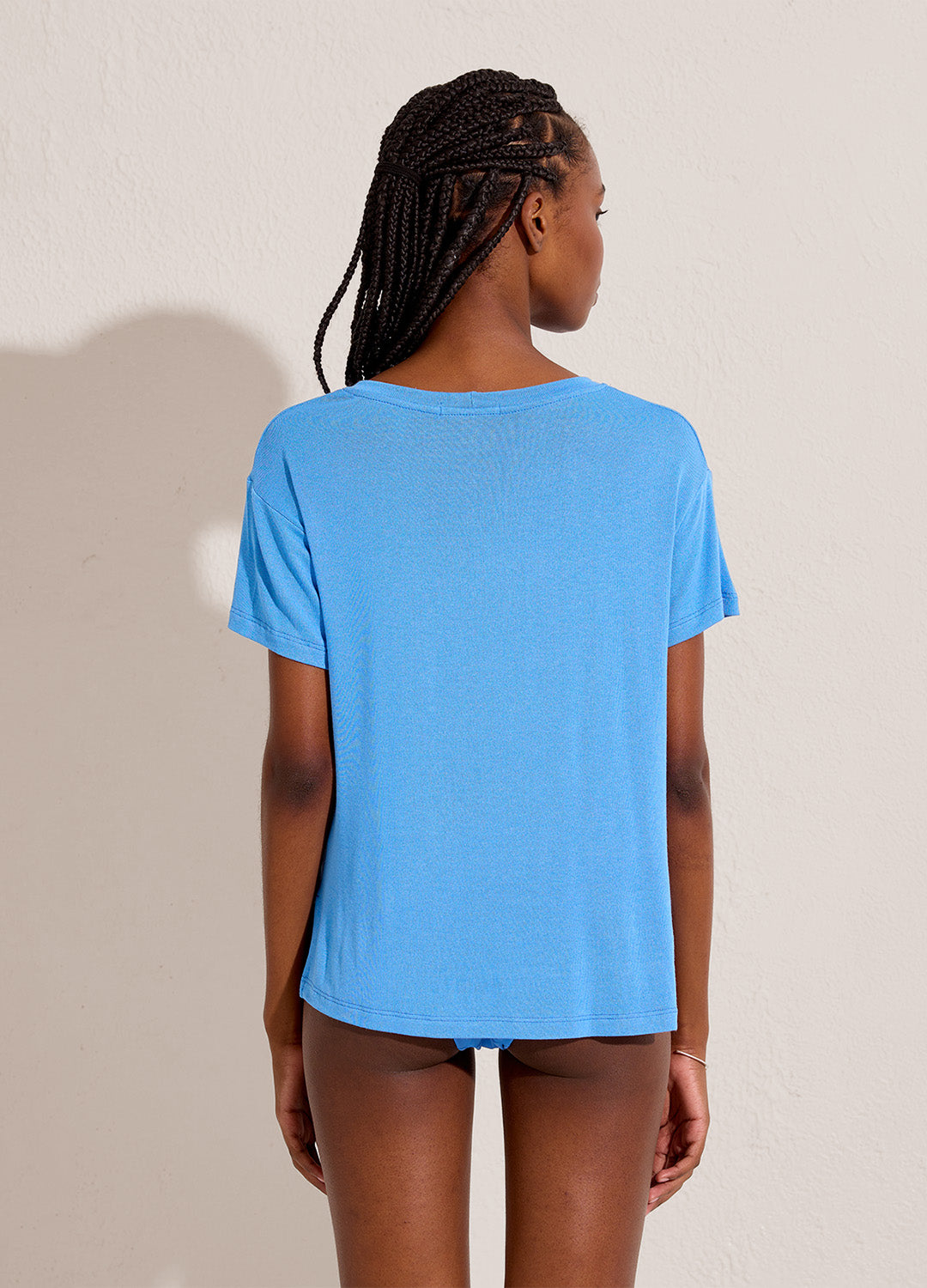 BLUSA QUADRI TRICOT