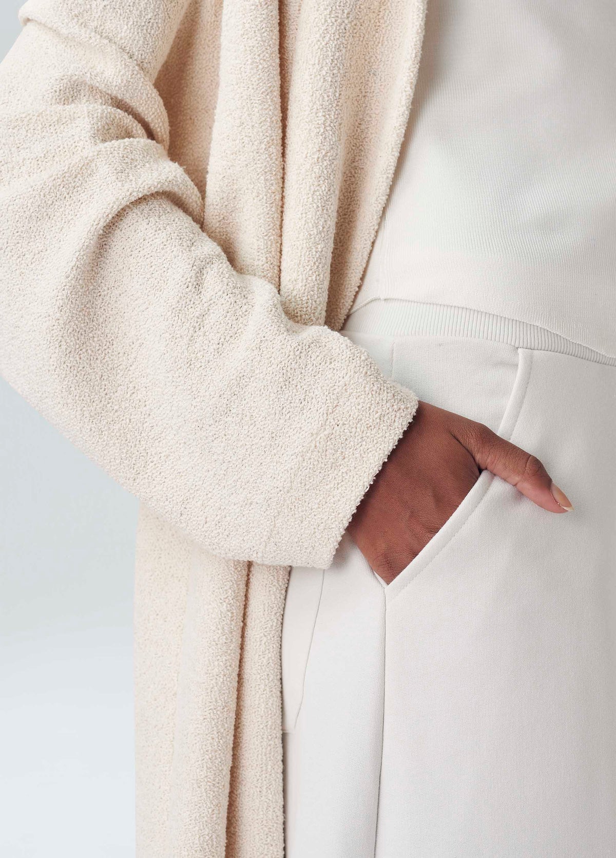 TRENCH COAT MOLETOM CHENILLE