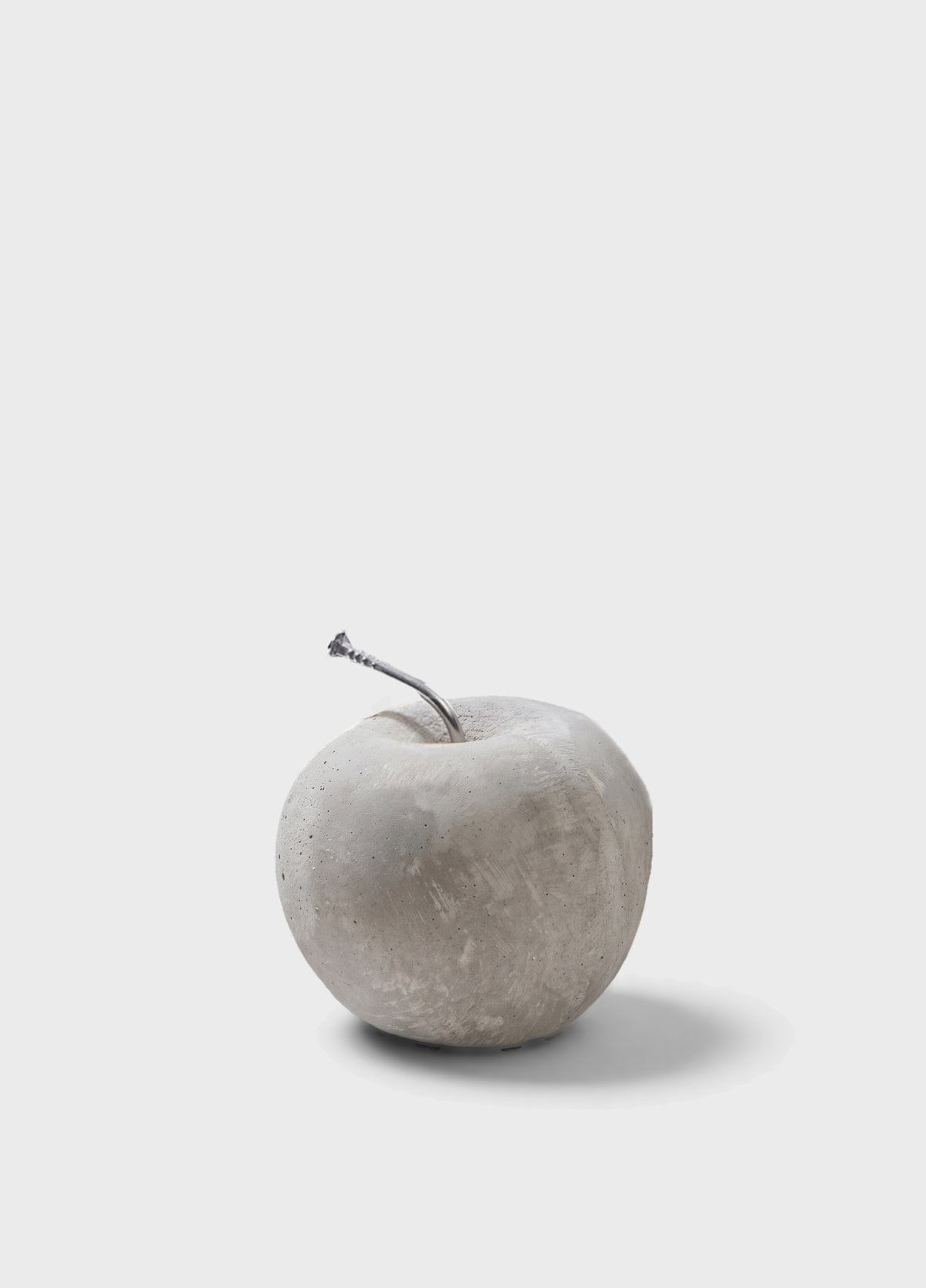 Escultura Fruta Maçã Cinza – Iludi Design – foto 1