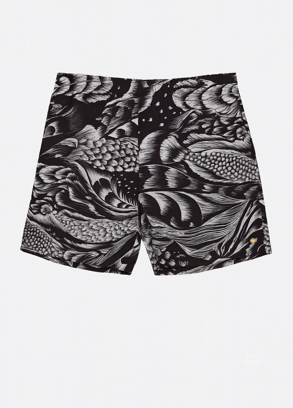 Beach Short Pirarucu Preto/Areia – Osklen – foto 1