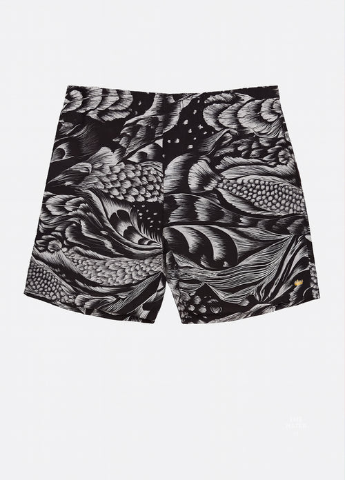 BEACH SHORT PIRARUCU PRETO/AREIA