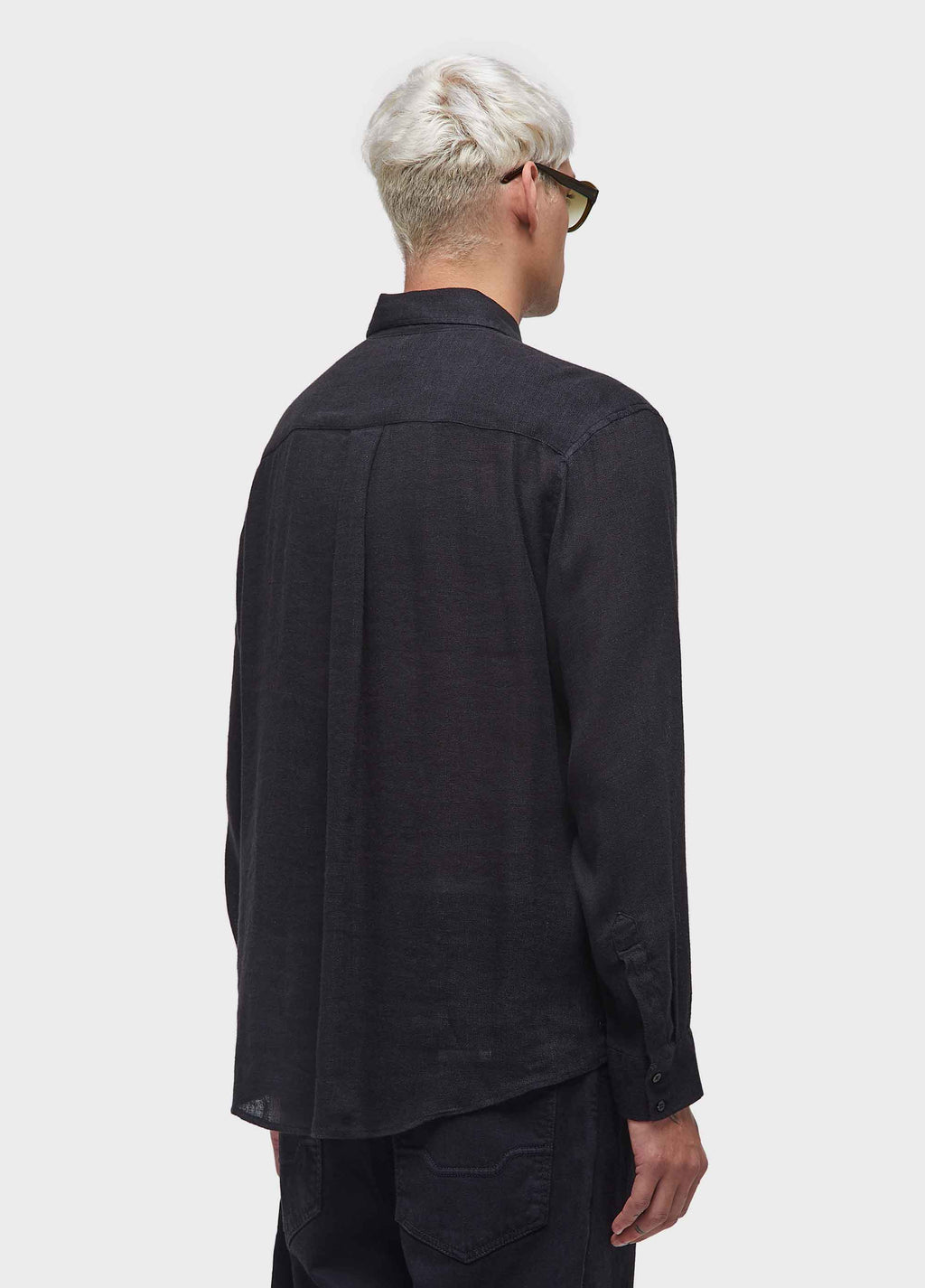 Camisa Linen Recycled ML Preto – Osklen – foto 4