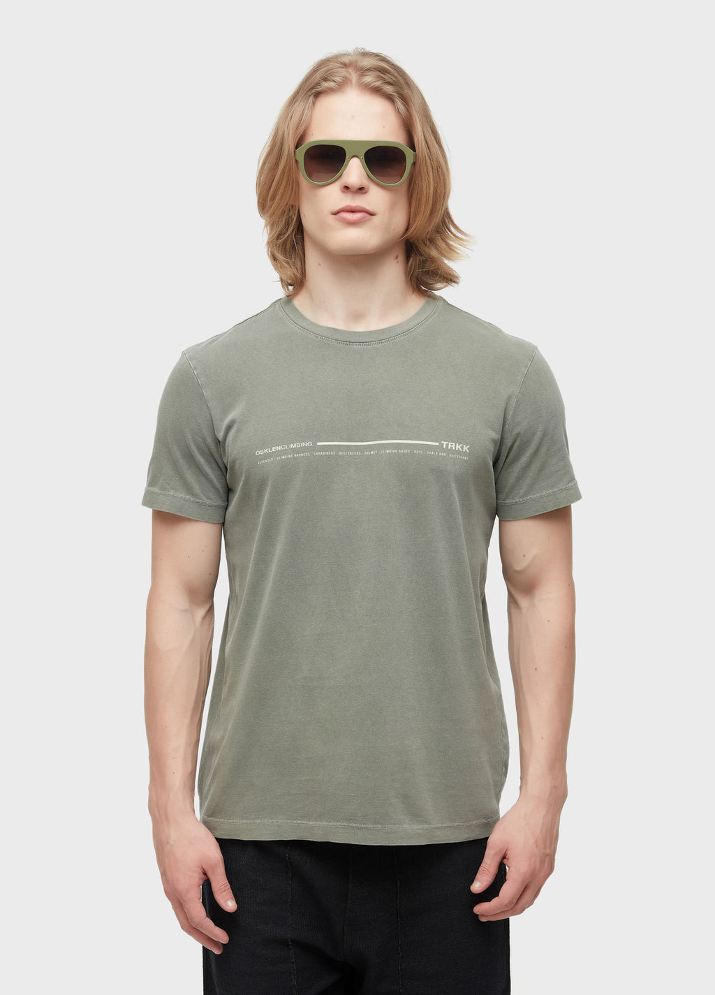 T-Shirt Stone Climbing MC Verde Leaf – Osklen – foto 1