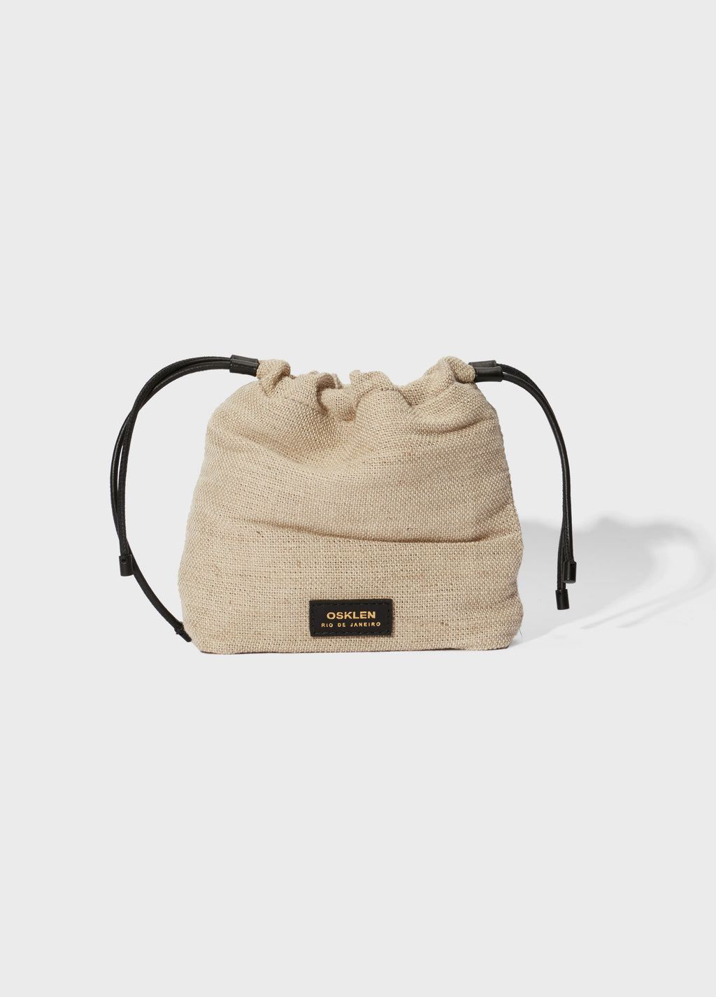 Bolsa Mini Sack Delicate Preto/Natural – Osklen – foto 5