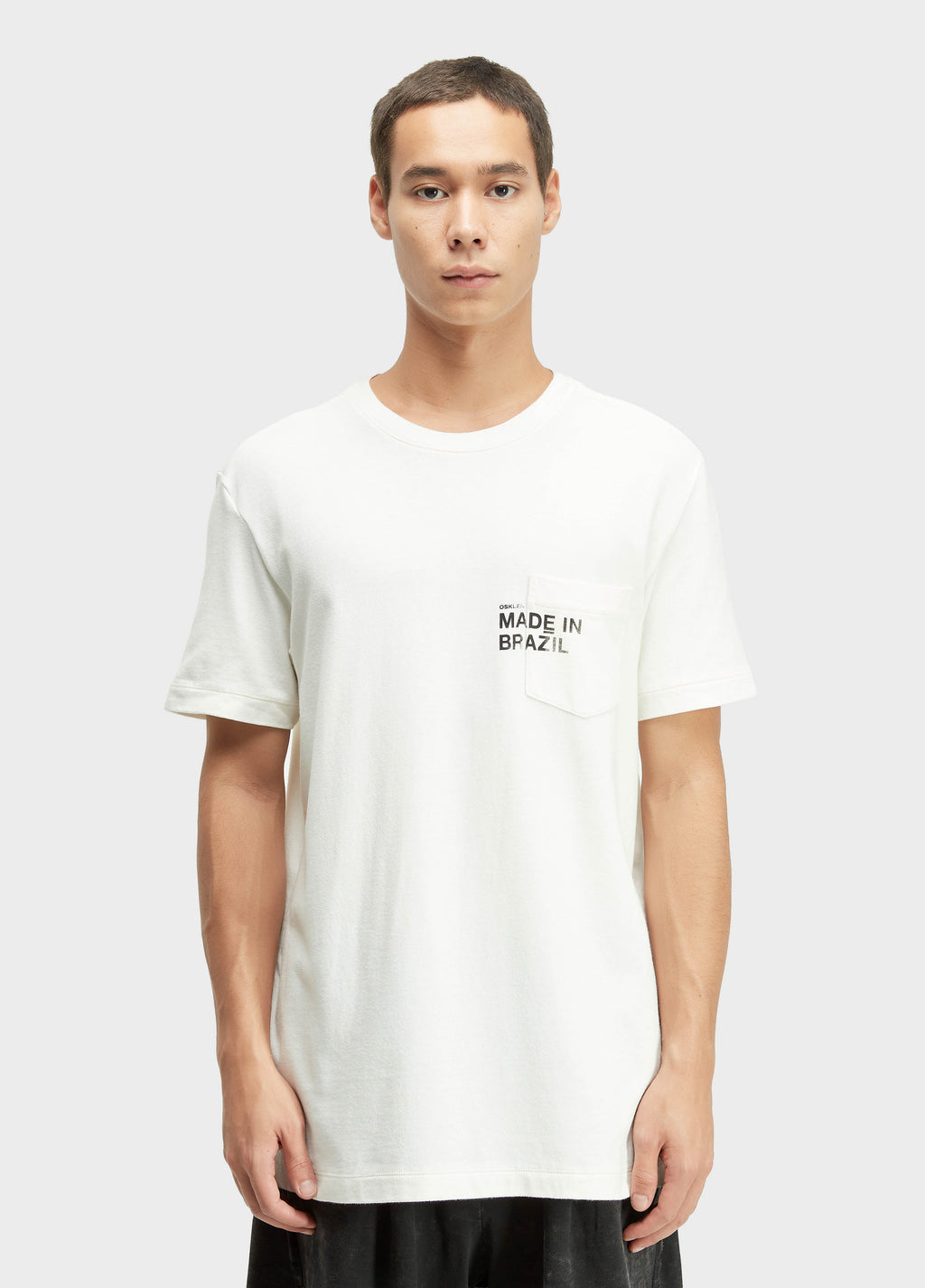 T-Shirt Pocket Made in Brazil Off-White – Osklen – foto 1